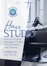 Elegant Hair Salon Flyer