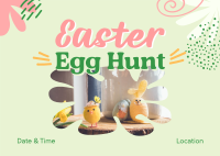 Fun Easter Egg Hunt Postcard