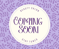 Elegant Beauty Teaser Facebook Post Design