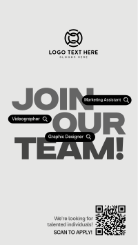 Join Our Team TikTok Video Design