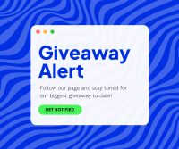 Giveaway Notification Facebook Post