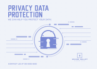 Privacy Data Postcard Image Preview