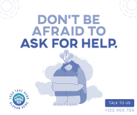 Ask for Help Facebook Post