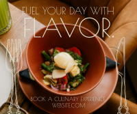 Sophisticated Food Quote Facebook Post Image Preview
