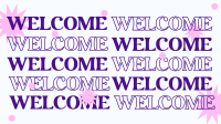 Welcome Shapes Facebook Event Cover