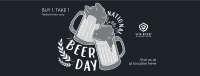 Beer Day Celebration Facebook Cover Image Preview