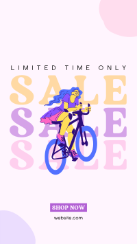 Pedal Your Way Sale Instagram Reel