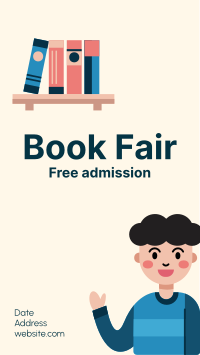 Kids Book Fair Instagram Story