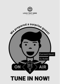 Tune in Now Flyer