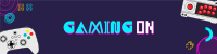 Gamer Twitch Banner example 1