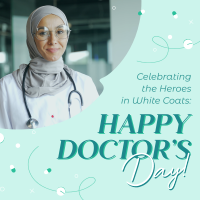 Celebrating Doctors Day Linkedin Post