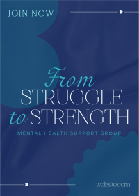 Strength Mental Health Poster