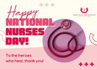 Healthcare Nurses Day Postcard Image Preview