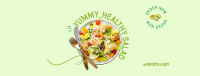 Clean Healthy Salad Facebook Cover
