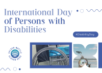 International Day of Persons with Disabilities Postcard