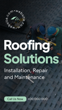 Roofing Solutions TikTok Video