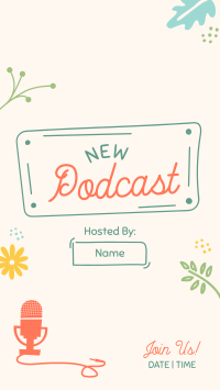 Generic Podcast Show Instagram Story