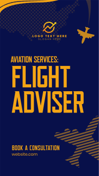 Aviation Flight Adviser Instagram Story