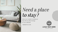 Cozy Place to Stay Facebook Event Cover