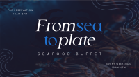 Seafood Cuisine Buffet Animation