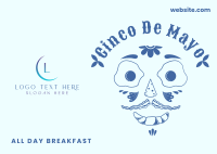 Cinco De Mayo Breakfast Postcard Design