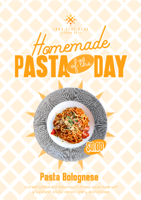 Pasta of the Day Poster