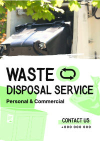 Waste Disposal Management Flyer