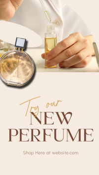 New Perfume Launch Instagram Reel Image Preview