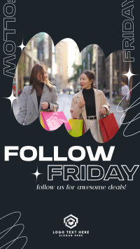 Awesome Follow Us Friday YouTube Short Design