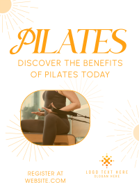 Pilates Sessions Flyer