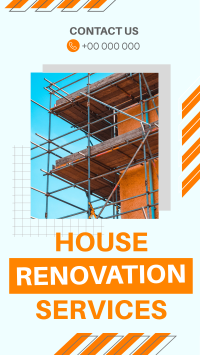 Generic Renovation Services Instagram Story