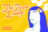 The Brow Lounge Pinterest Cover Image Preview