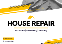 Home Repair Services Postcard