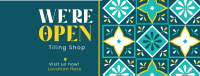 Tiling Shop Opening Facebook Cover Image Preview