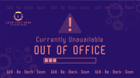 Away from the office alert Animation