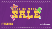 Cinco de Mayo Stickers Facebook Event Cover