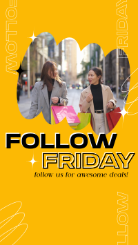 Awesome Follow Us Friday Instagram Story