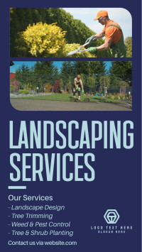 Landscaping Services Instagram Story