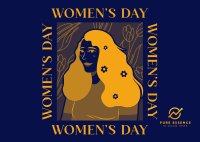 Women's Day Portrait Postcard