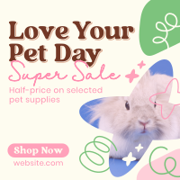 Dainty Pet Day Sale Instagram Post