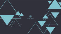 Triangle Abstract YouTube Banner Image Preview