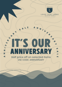 Anniversary Discounts Flyer