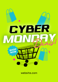 Cyber Monday Deals Poster