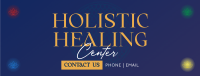 Holistic Healing Center Facebook Cover