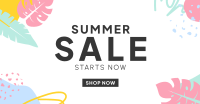 Flashy Summer Sale Facebook Ad