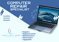 Computer Repair Specialist Postcard