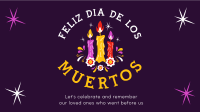 Candles for Dia De los Muertos Facebook Event Cover