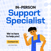 Tech Support Specialist Linkedin Post