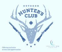 Join The Hunter's Club Facebook Post Design