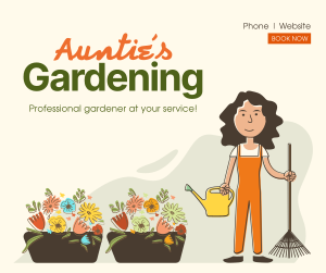 Auntie's Gardening Facebook Post Image Preview